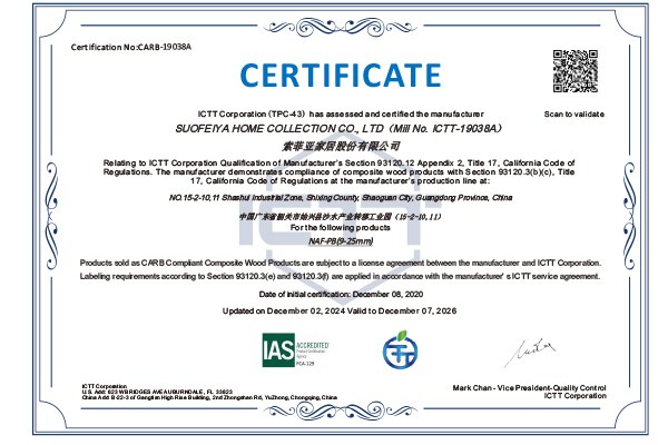 certificate-CARB NAF-04