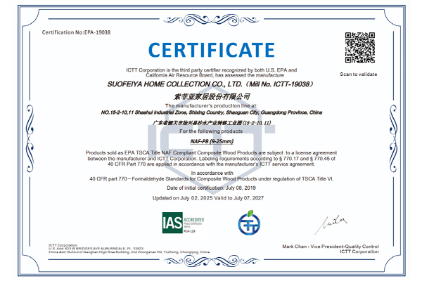 certificate-EPA NAF-02